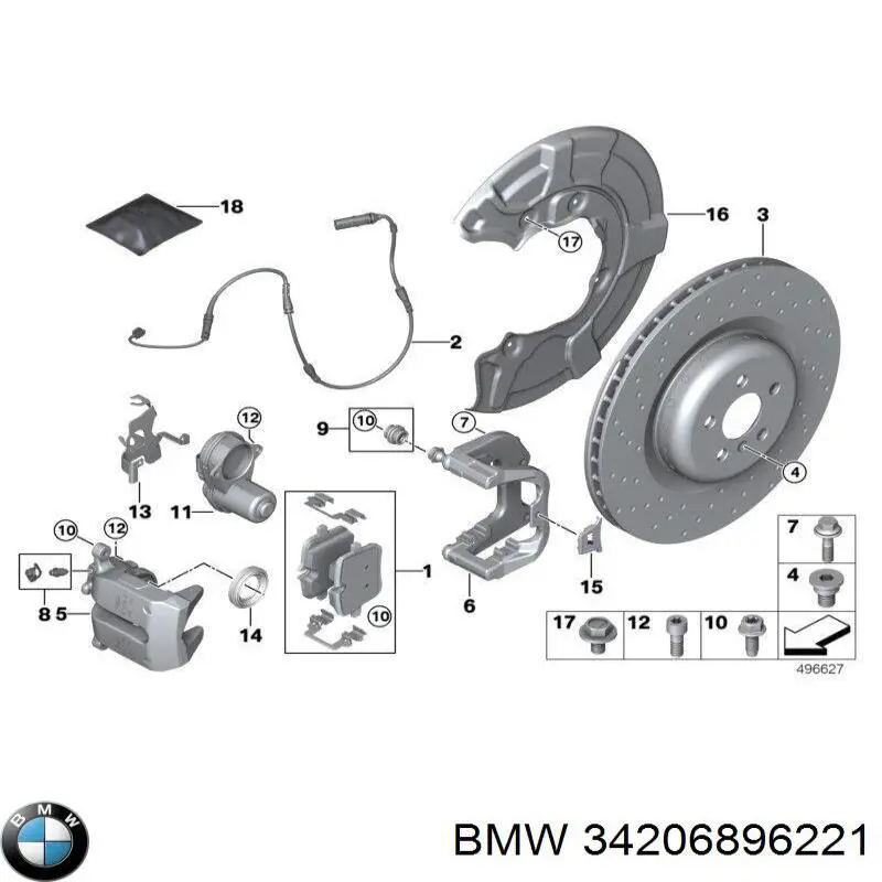 34206896221 BMW 