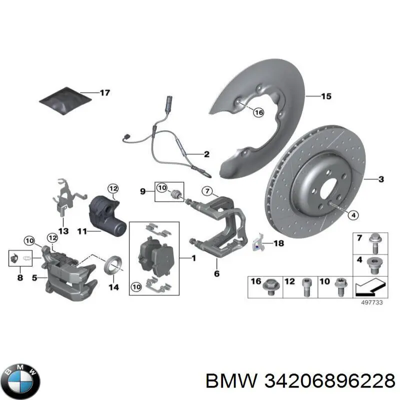 34206896228 BMW 