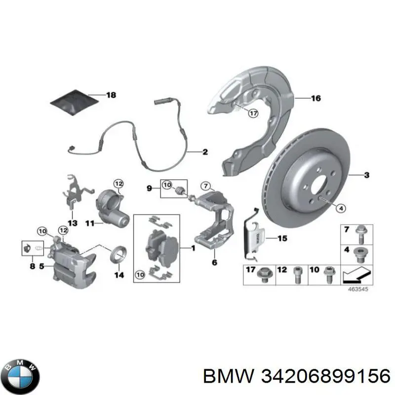  34206899156 BMW