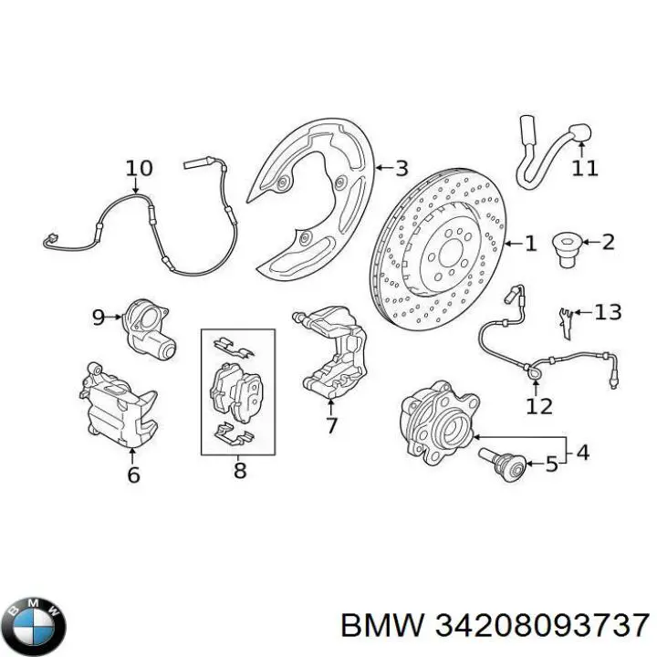 34208093737 BMW 