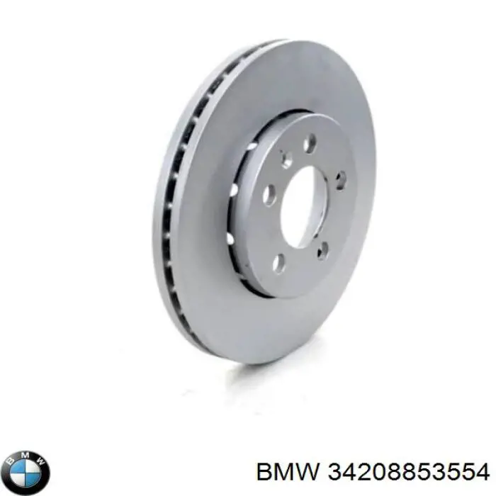 Disco do freio traseiro 34208853554 BMW