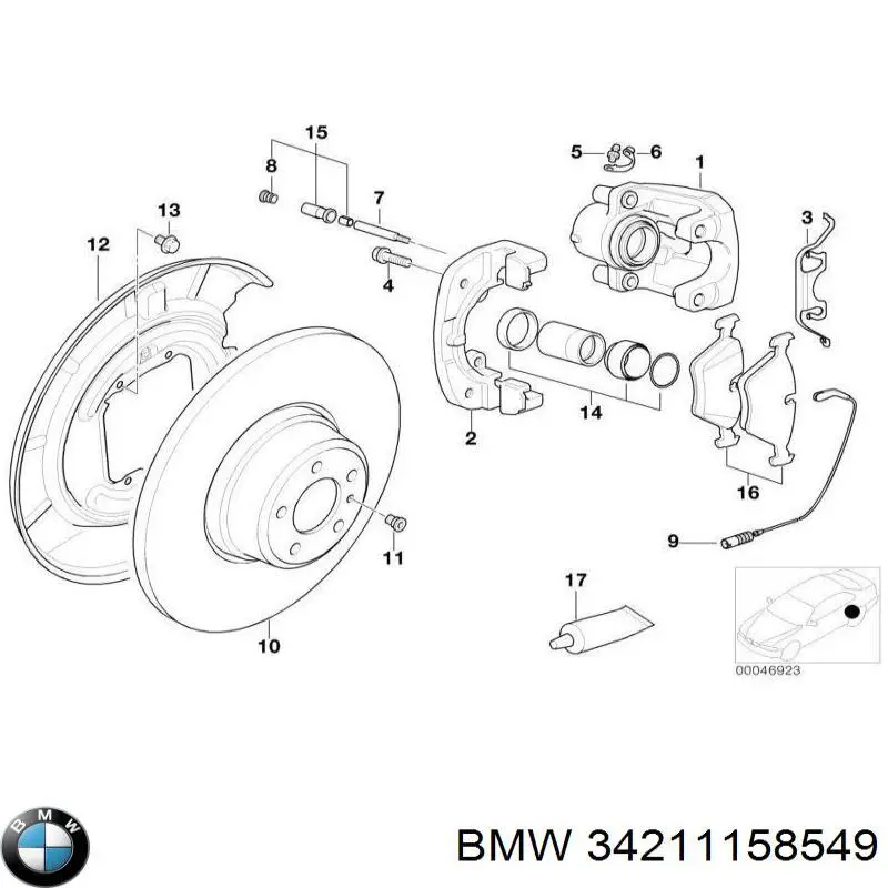  34211158549 BMW