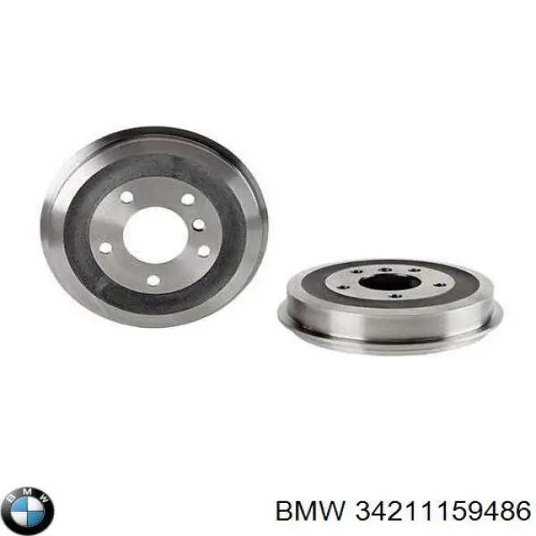 Барабан тормозной задний BMW 34211159486 цена, от 29.84 USD