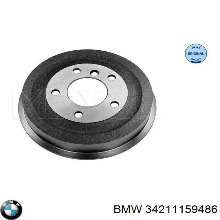 Купить 34211159486 BMW Тормозной барабан