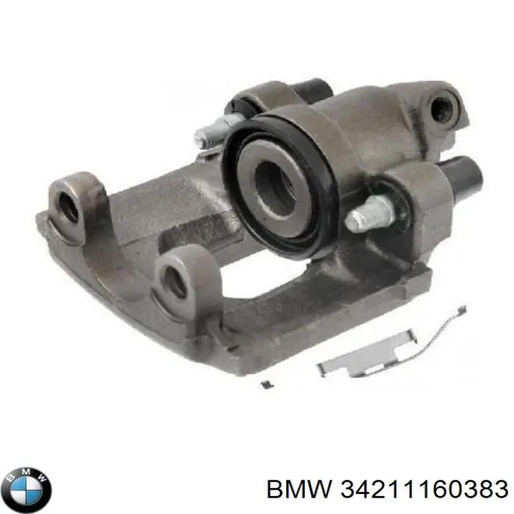 Скоба тормозного заднего суппорта на BMW 5  E34