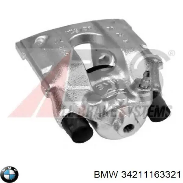 Pinza de freno trasera izquierda 34211163321 BMW