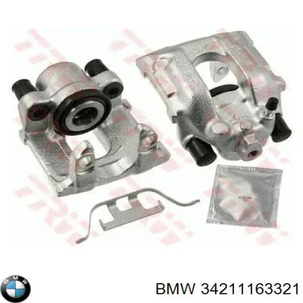 Купить 34211163321 BMW Суппорт задний левый