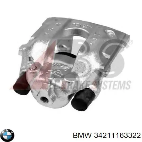 Pinza de freno trasero derecho 34211163322 BMW