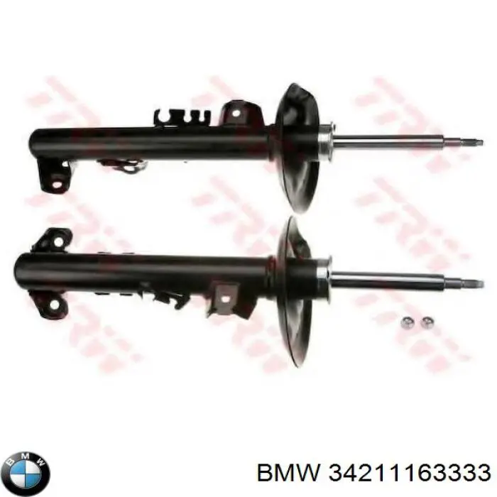 34211163333 BMW Тормозной суппорт задний левый