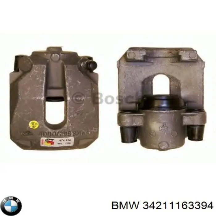 34211163394 BMW suporte do freio traseiro direito