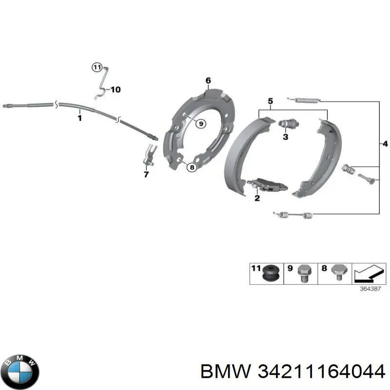  BMW 34211164044 цена, от 2.88 USD