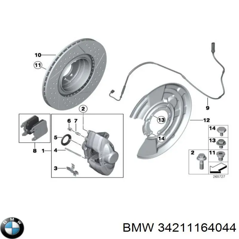  34211164044 BMW