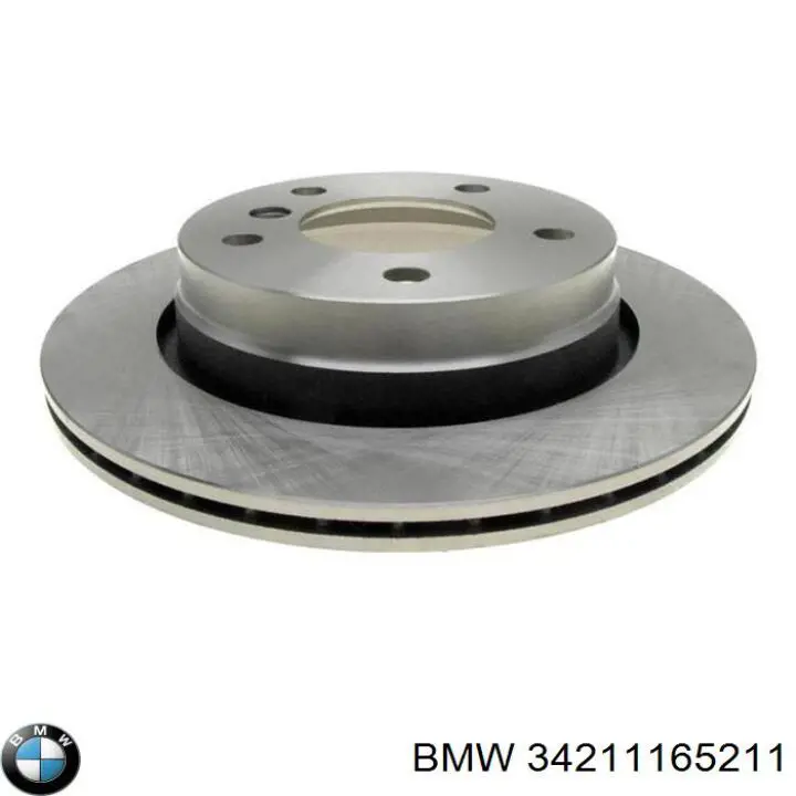 34211165211 BMW диск тормозной задний