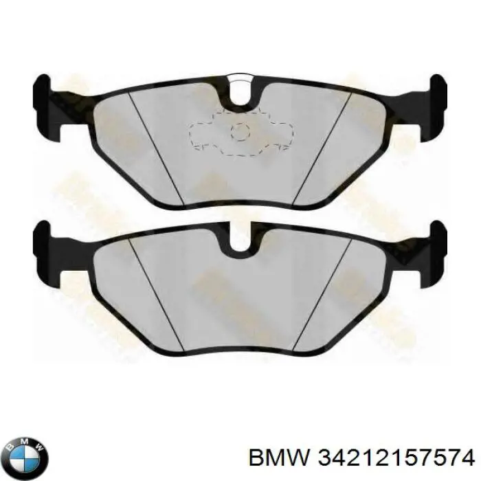 Колодки дисковые  BMW 34212157574 цена, от 25.88 USD