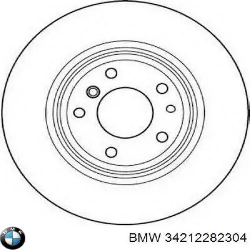 Задний тормозной диск BMW 34212282304 цена, от 287.54 USD