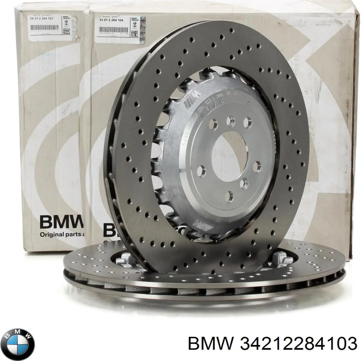 Задний тормозной диск BMW 34212284103 цена, от 398.38 USD