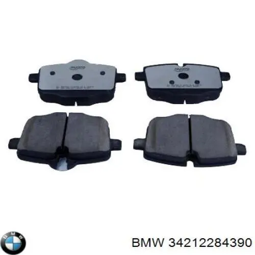 Купить 34212284390 BMW Колодки тормозные задние, дисковые
