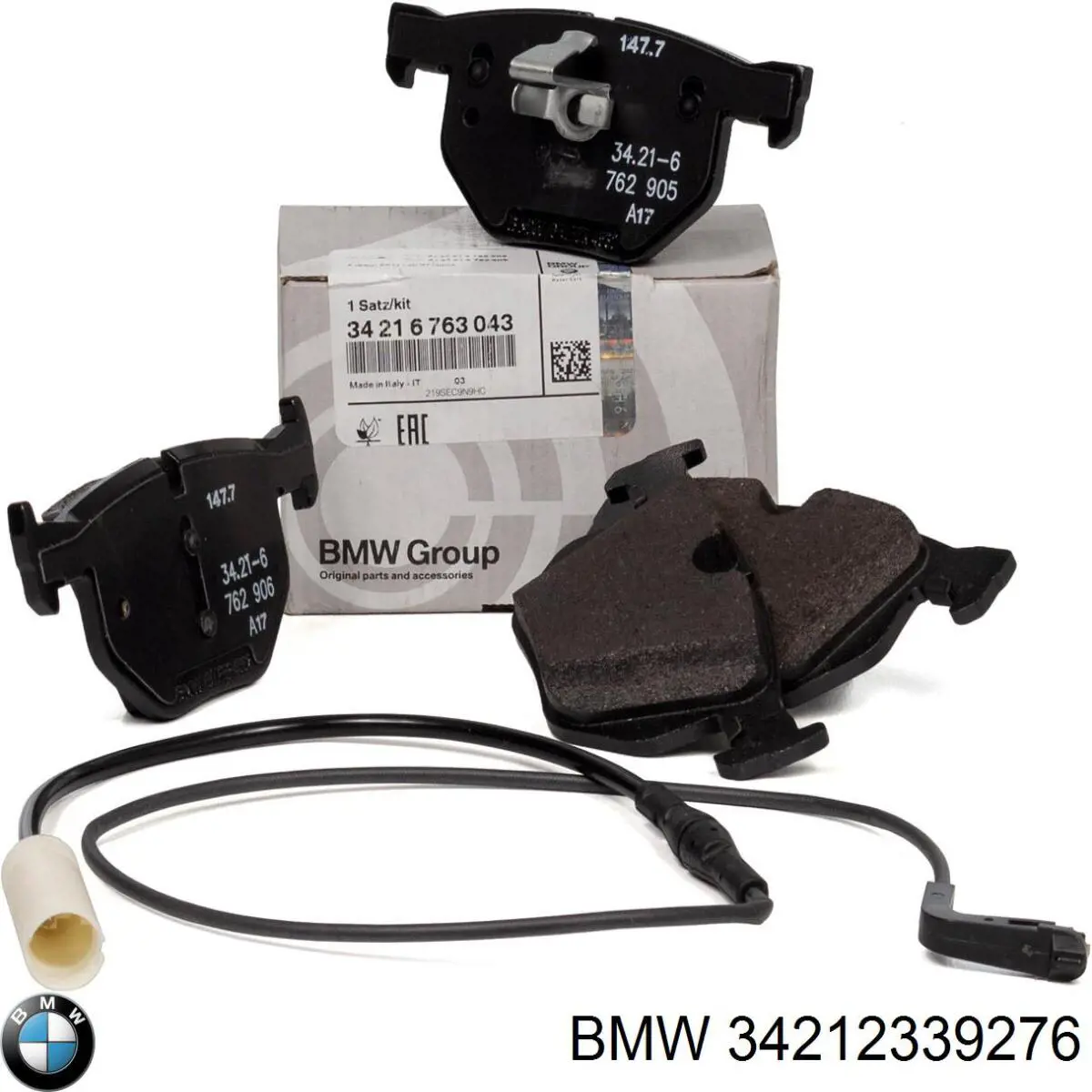 Задние дисковые колодки BMW 34212339276