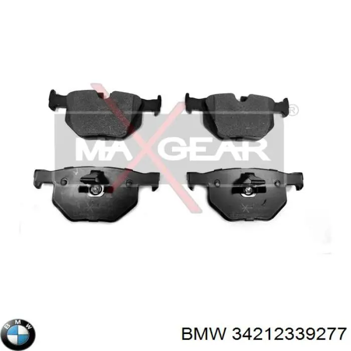 Колодки дисковые  BMW 34212339277 цена, от 36.70 USD