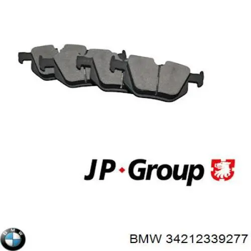 Купить 34212339277 BMW Колодки тормозные задние, дисковые