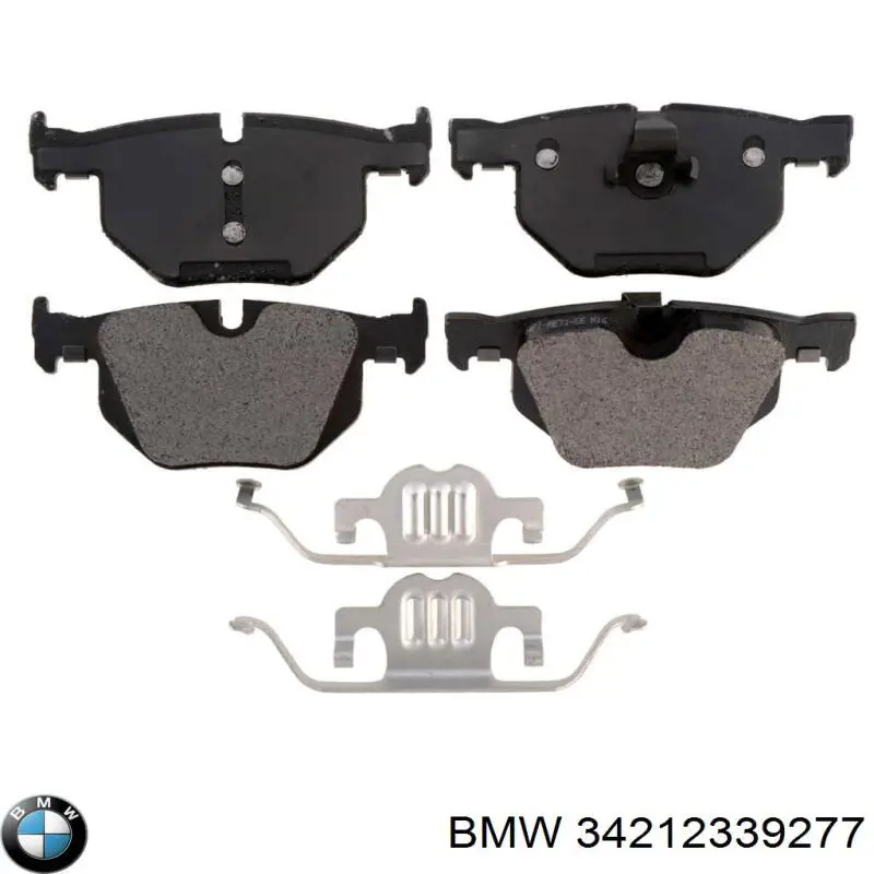 Задние тормозные колодки 34212339277 BMW