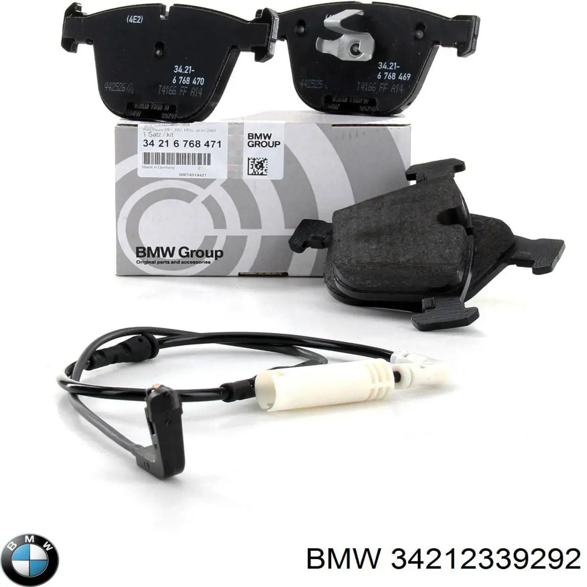 Задние дисковые колодки BMW 34212339292