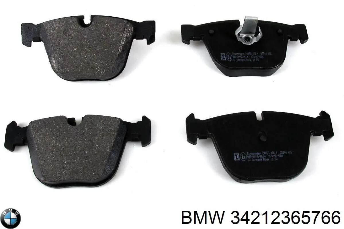 Купить 34212365766 BMW Колодки тормозные задние, дисковые
