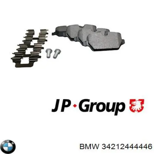 Задние тормозные колодки 34212444446 BMW
