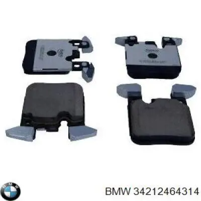 Задние тормозные колодки 34212464314 BMW