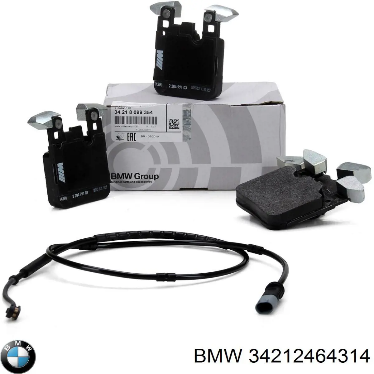 Задние дисковые колодки BMW 34212464314