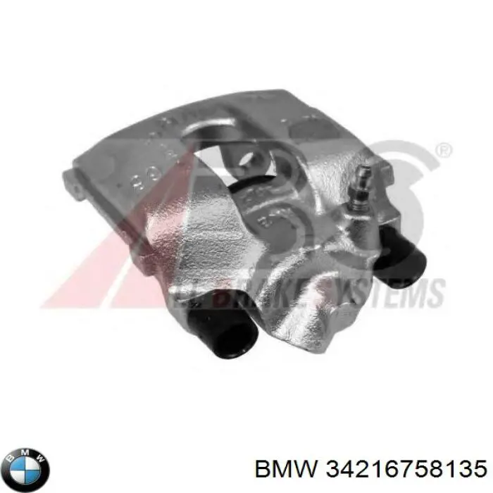 Задний левый суппорт BMW 34216758135 цена, от 25.34 USD