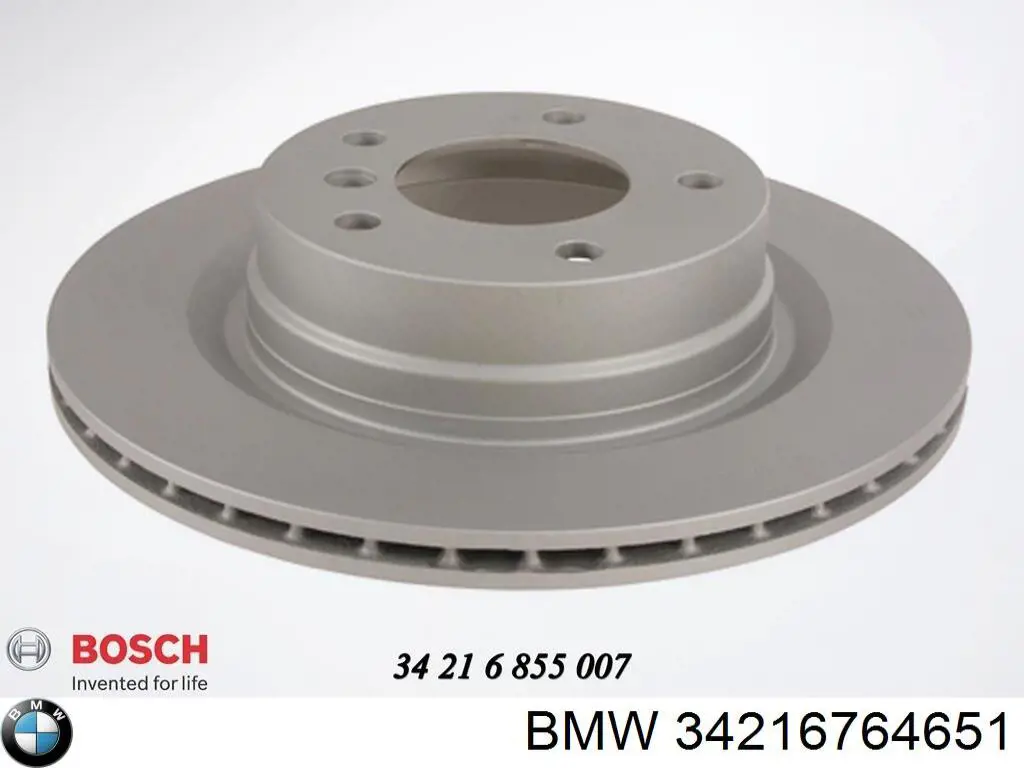 Тормозные диски 34216764651 BMW