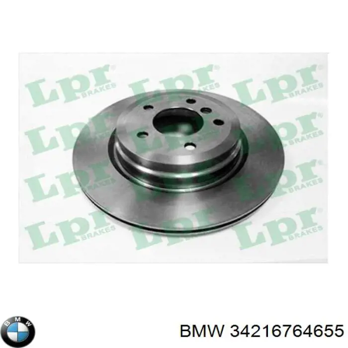 Задний тормозной диск BMW 34216764655 цена, от 83.49 USD