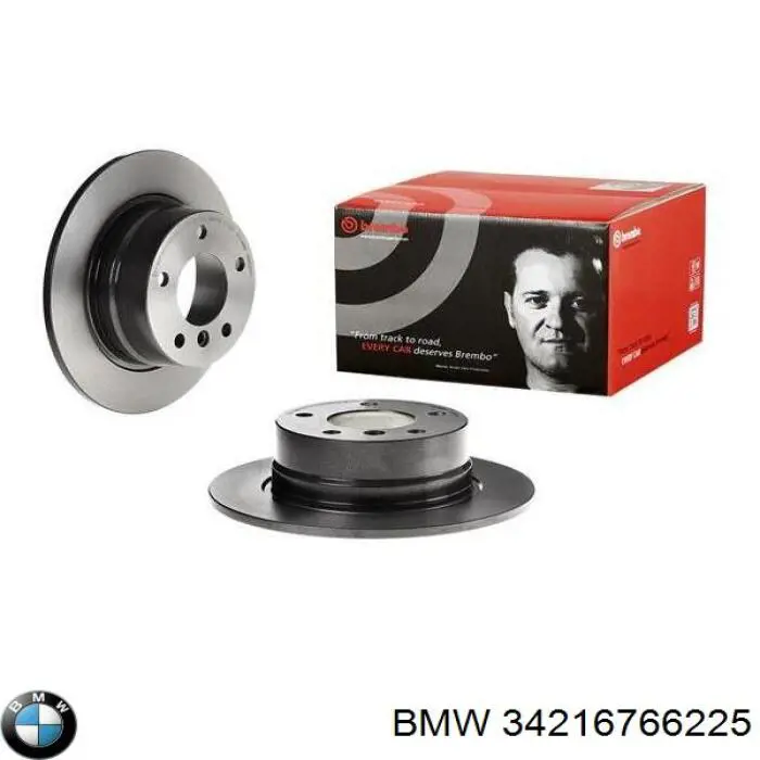 34216766225 BMW тормозные диски