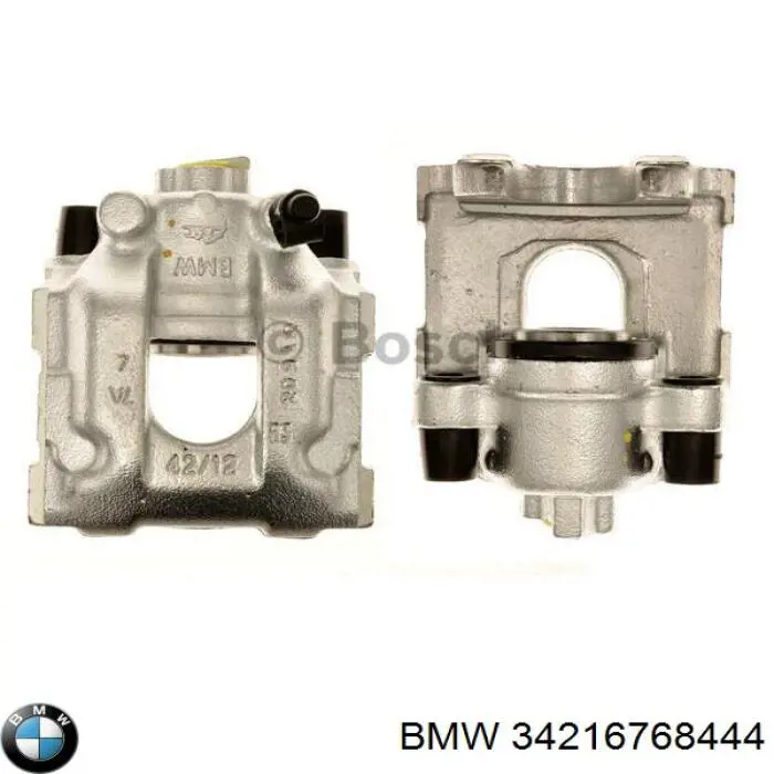 Тормозной суппорт правый задний BMW 34216768444 цена, от 31.67 USD