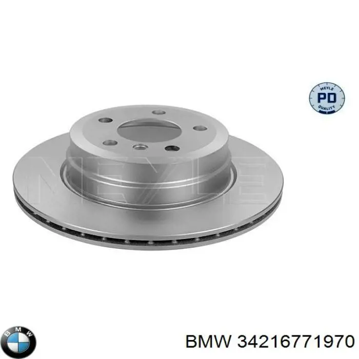Задний дисковый тормоз BMW 34216771970