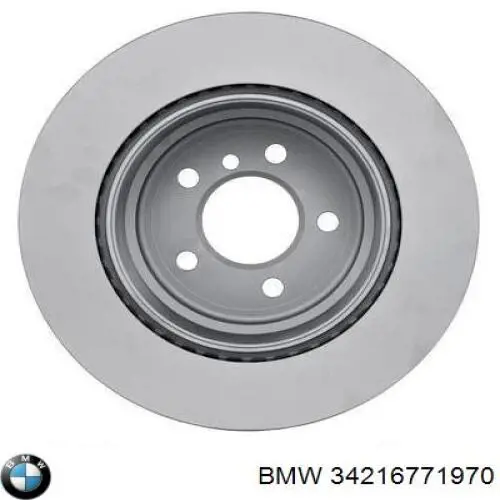 34216771970 BMW диск тормозной задний