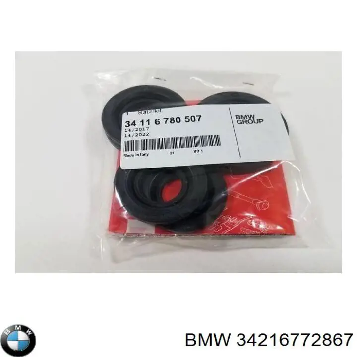 Ремкомплект тормозной системы BMW 34216772867 цена, от 7.46 USD