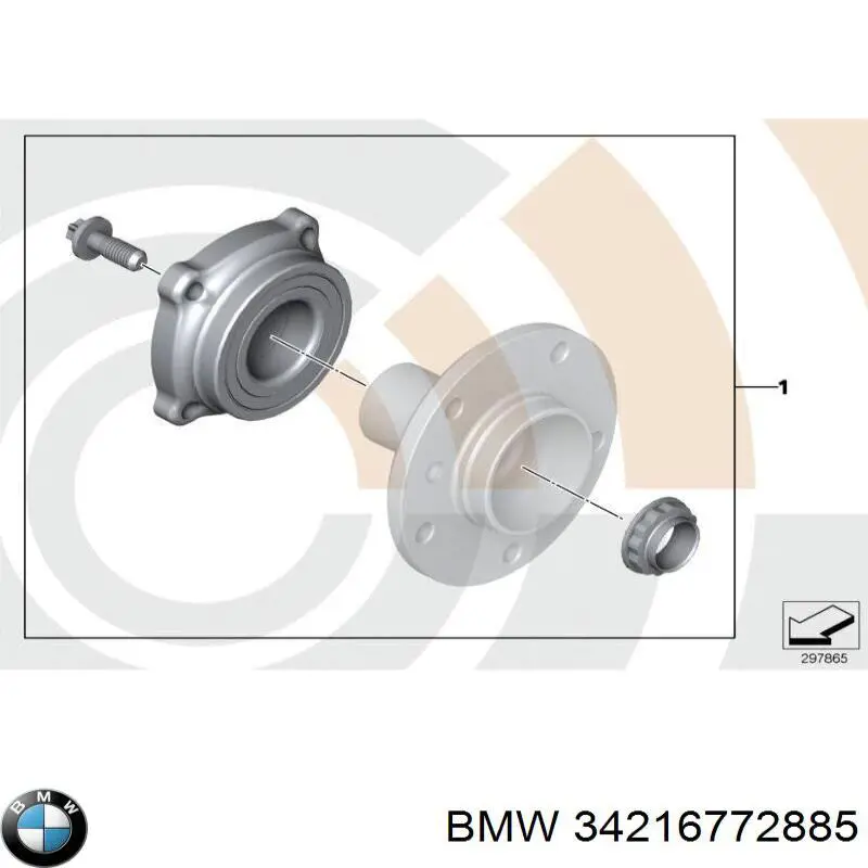 Болт переднего рычага, нижнего BMW 34216772885 цена, от 2.53 USD
