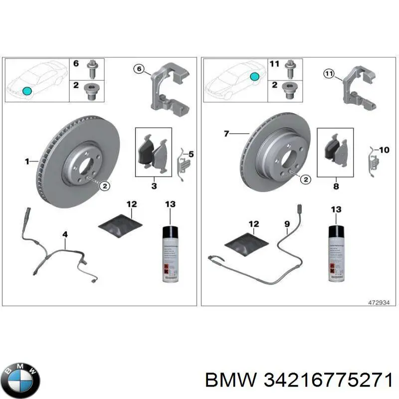  34216775271 BMW