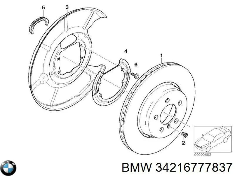  34216777837 BMW