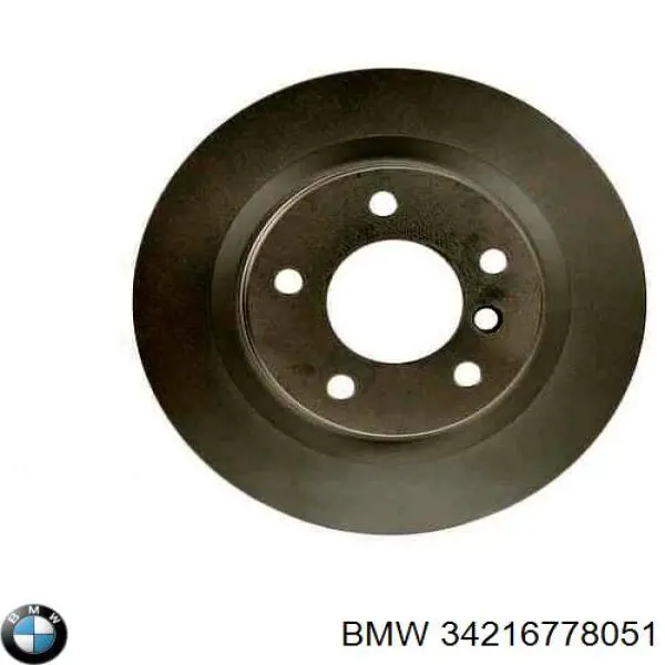 Тормозные диски 34216778051 BMW