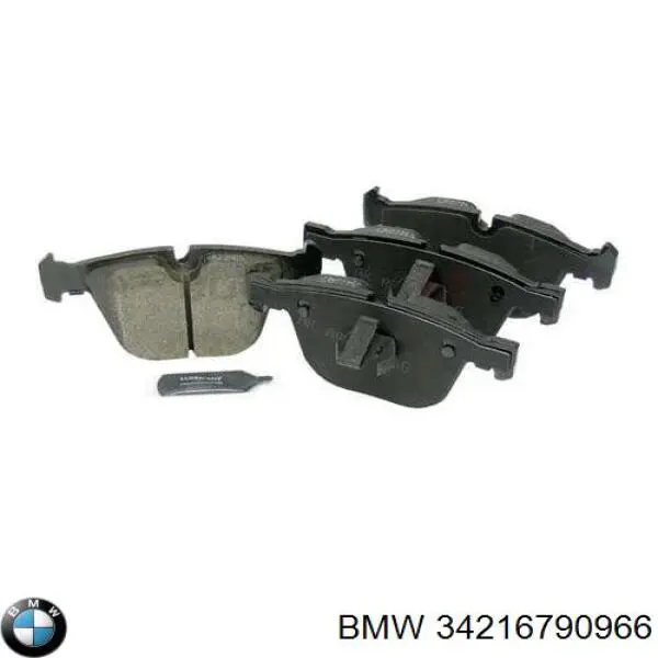 Колодки гальмові задні, дискові 34216790966 BMW