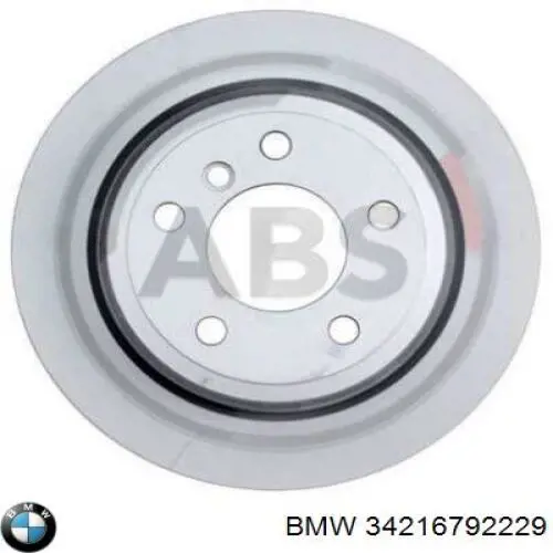 34216792229 BMW Дисковый тормоз