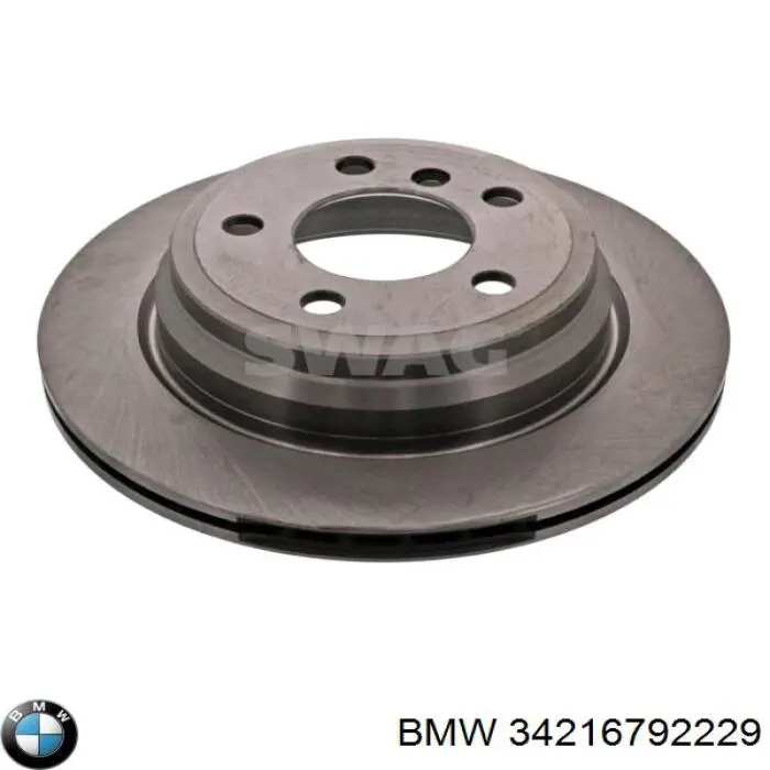 Задний тормозной диск BMW 34216792229 цена, от 59.60 USD