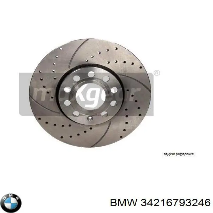 34216793246 BMW Дисковый тормоз