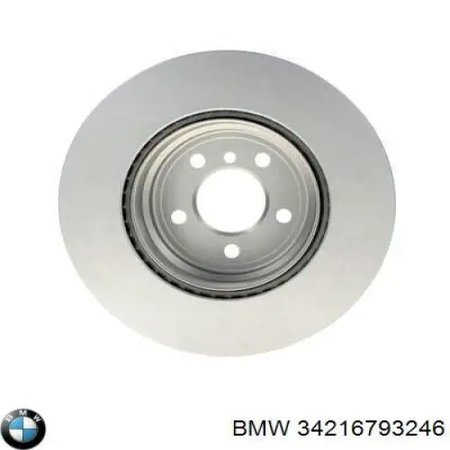 Купить 34216793246 BMW Диск тормозной задний