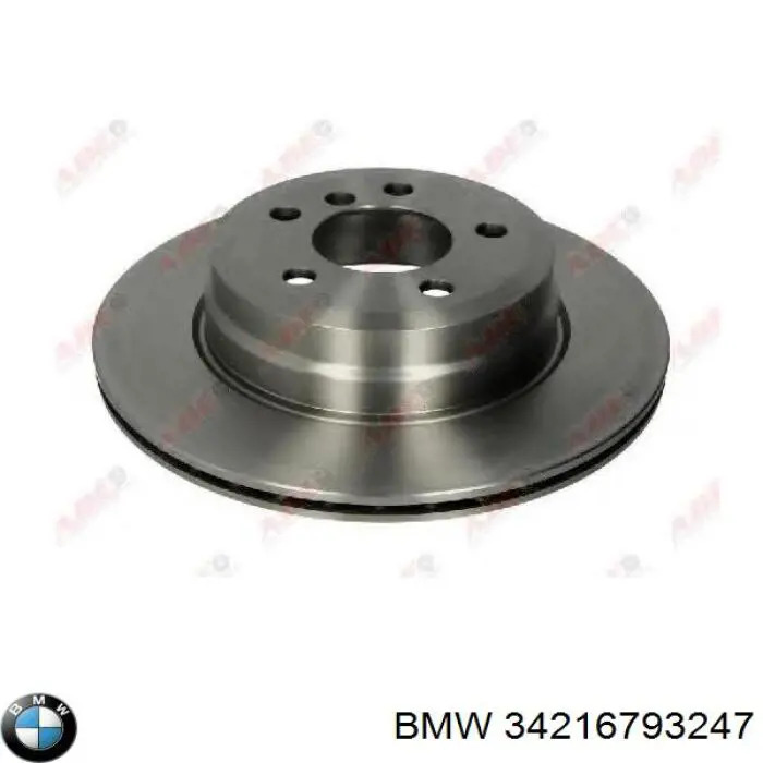 Задний тормозной диск BMW 34216793247 цена, от 26.61 USD