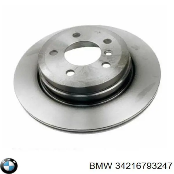Купить 34216793247 BMW Диск тормозной задний