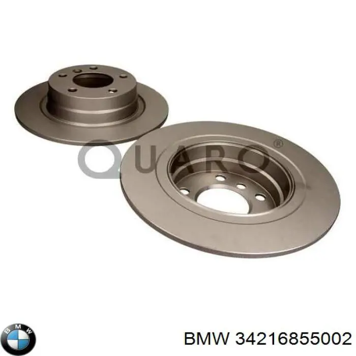 Compre 34216855002 BMW Disco do freio traseiro